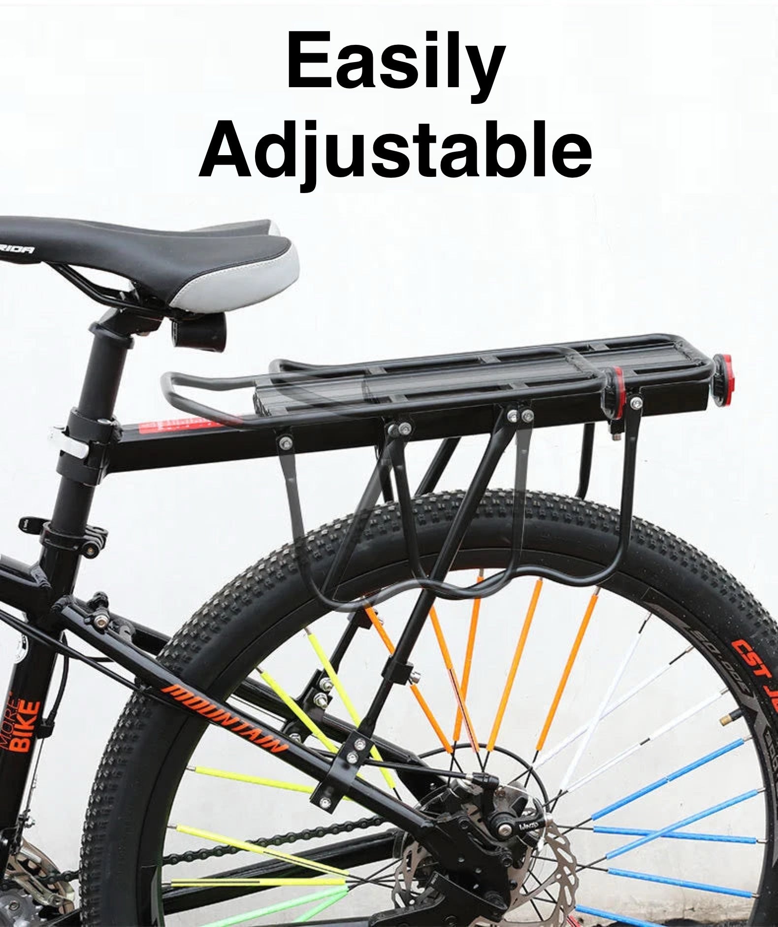 Bike Cargo Carrier With Reflector